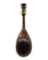 Mandoline C.A. Kisslinger D&eacute;cor&eacute;e C&ocirc;tes Creuses de 1901