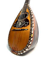 Mandoline Graziella D&eacute;cor&eacute;e C&ocirc;tes Creuses 1900&rsquo;s