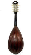 Mandoline Graziella D&eacute;cor&eacute;e C&ocirc;tes Creuses 1900&rsquo;s