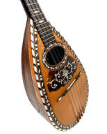 Mandoline Graziella D&eacute;cor&eacute;e C&ocirc;tes Creuses 1900&rsquo;s