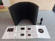 Micro Shure SM58 + Pied + Cabine Vocale Portable