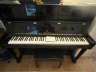 Piano droit Seiler Primus 122 noir vernis - neuf