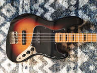 Squier Classic Vibe '70s Jazz Bass manche Bird's eye