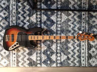Squier Classic Vibe '70s Jazz Bass manche Bird's eye