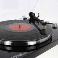 VISION3 USB BL-Platine vinyle finition noire-Enova Hifi