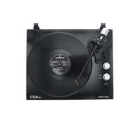 VISION4 USB BL-Platine vinyle finition noire-Enova Hifi