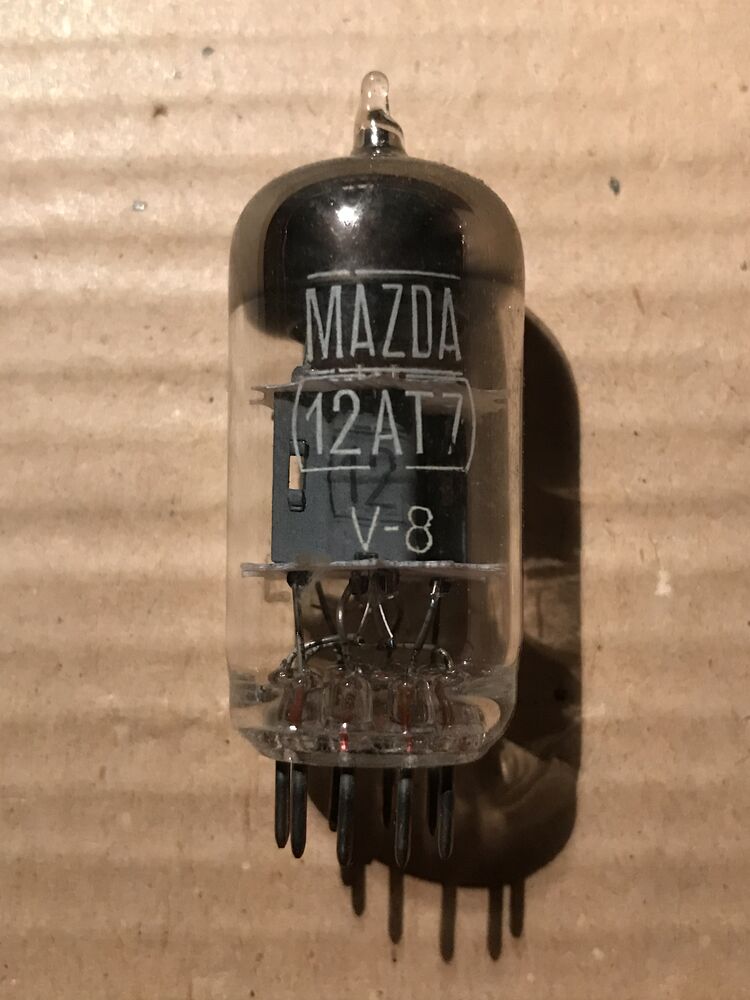 Tubes Philips Mazda 12AT7 ECC81 NOS D occasion Zikinf