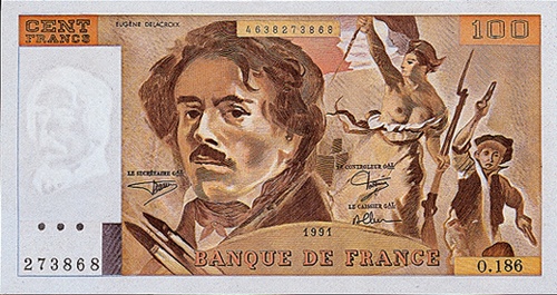 billet delacroix 100 francs