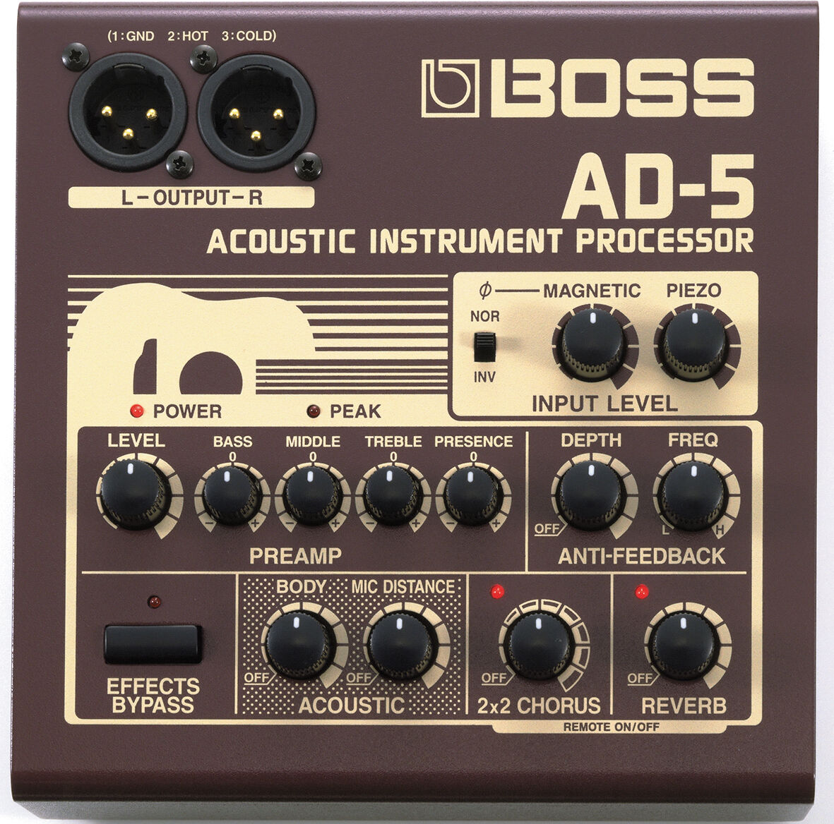 BOSS AD-5 acoustic instrument processor www.krzysztofbialy.com