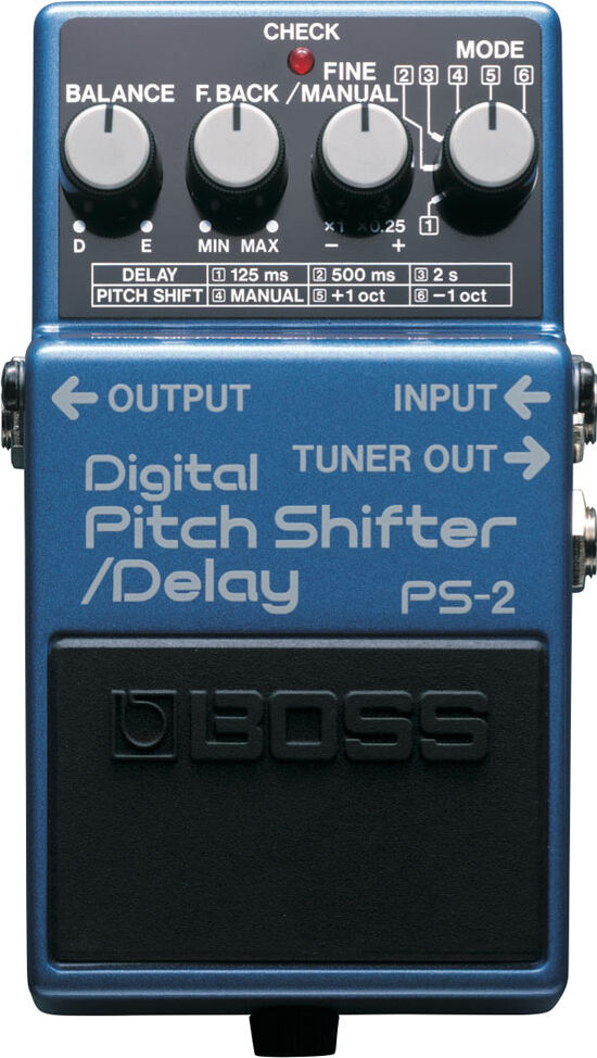 Boss Digital Pitch Shifter/Delay PS-2 - Zikinf