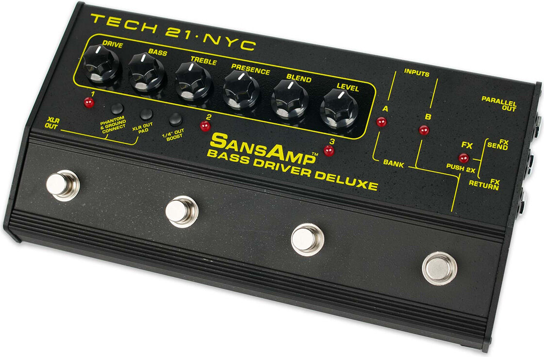 Tech 21 SansAmp Bass Driver Deluxe - Zikinf