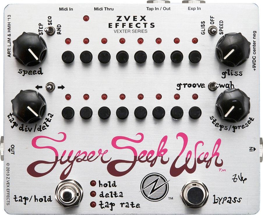 Zvex Super Seek Wah - Zikinf