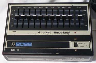 Boss Graphic Equalizer GE-10