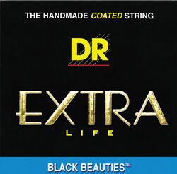 DR Strings Extra Life : Black Beauties