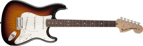 Fender 2014 Proto Stratocaster Faded 3-Color Sunburst, touche palissandre