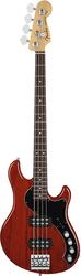 Fender American Deluxe Dimension Bass IV HH Cayenne Burst