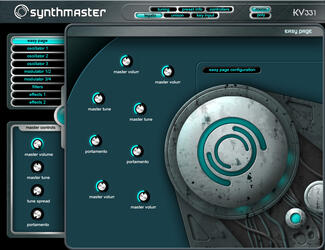 KV3331 Audio SynthMaster Easy Page