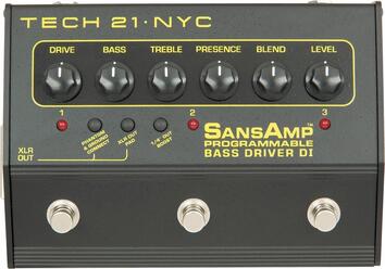 Tech 21 SansAmp Programmable Bass Driver DI
