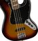 Fender '70s Jazz Bass 3-Color Sunburst, touche pau ferro