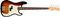 Fender American Professional Precision Bass 3-Color Sunburst, touche palissandre