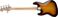 Fender Player Jazz Bass V 3-Color Sunburst