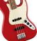 Fender Player Jazz Bass Sonic Red, touche pau ferro