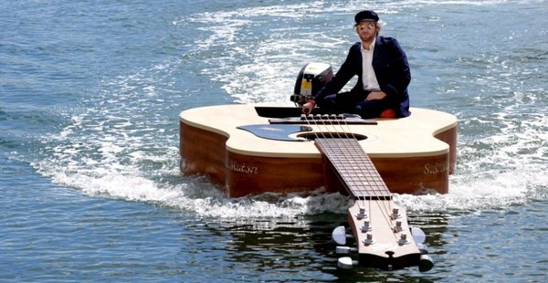 guitare bateau
