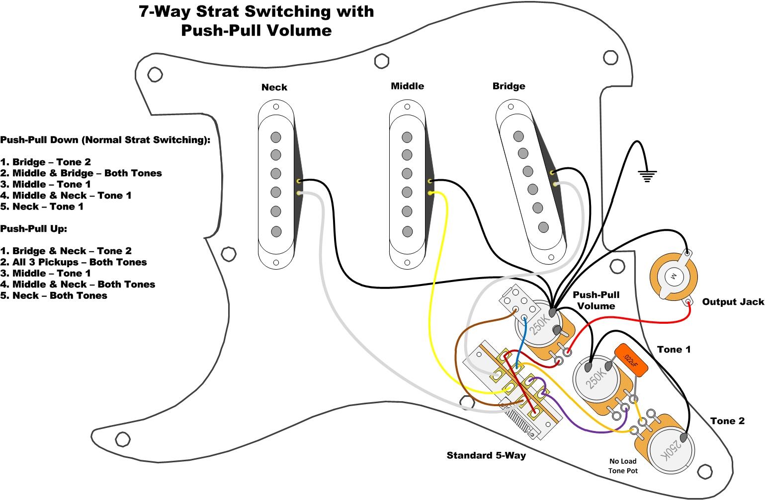 stratocaster circuit 7 positions
