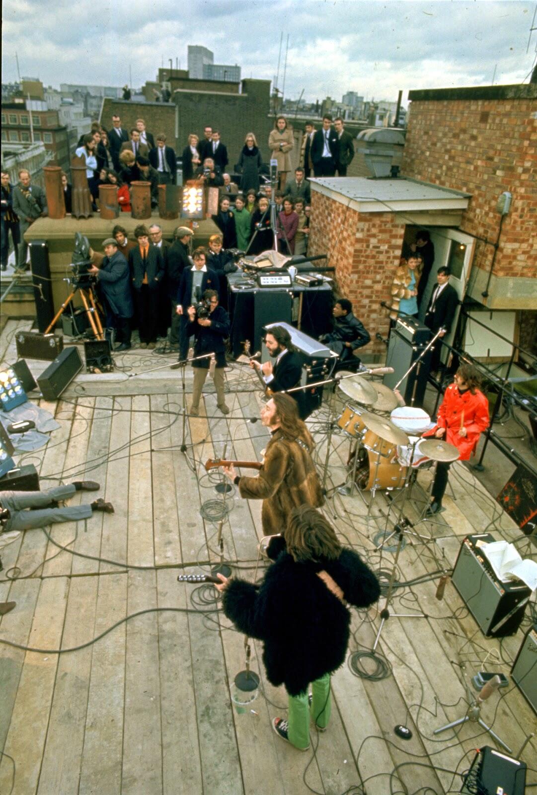 The Beatles' Rooftop Concert in 1969 (3)